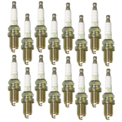 NGK Spark Plug Set (16 Pieces) (V-Power) (Gap 0.036)