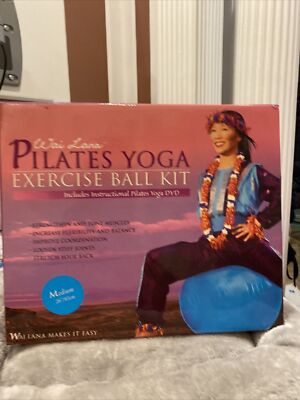 Wai Lana Pilates Yoga Exercise Ball Kit