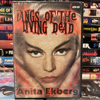 Fangs of the Living Dead AKA Malenka DVD New 1969 Anita Eckberg