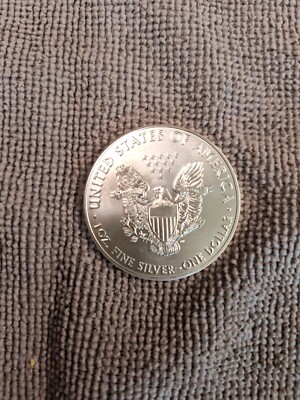 2016 Walking Liberty Silver Doller - With Certificate Of