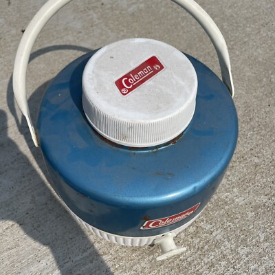 Distributeur isotherme Coleman vintage 1 gallon d'eau avec bec