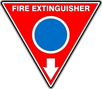 Extinguisher Id Marker Tri Foam | Fire Safety Signs