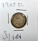 Uncirculated 1963-D Denver Mint Silver Roosevelt Dime