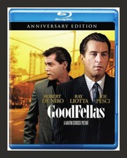 NEW Goodfellas blu ray ROBERT DE Niro JOE Pesci Ray Liotta GOOD FELLAS 1990