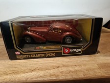 Burago Bugatti Atlantic 1936 Model Kit 1/24 Scale Diecast Model