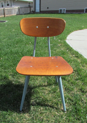 アンティークアメリカの小学校の机椅子 Vintage American Seating Kids School Chairs | eBay