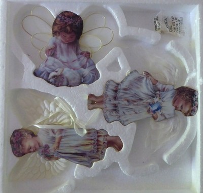 Bradford ''Heaven`s little Angels''  (First Edition)  Porzellanengel 3 Stck.