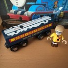 BRIO Wooden Train Polar Express Musical Hot Chocolate Car!Know It All Boy!Thomas