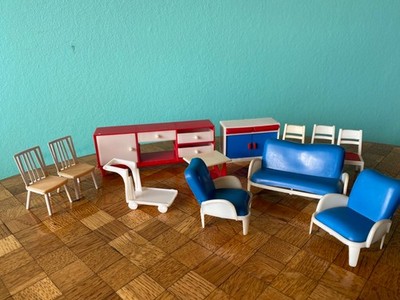 Konvolut Stuhl Tisch Sofa  z.T. Modella Puppenstube Puppenhaus  1:20 dollhouse