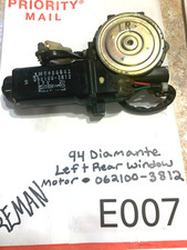 Remanufactured 1994 Mitsubishi Diamante Left Rear Window Motor Pt 062100-3812 Remanufactured 1994 Mitsubishi Diamante Left Rear Window Motor Pt 062100-3812