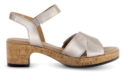 GABOR KRETA Sandalette Blockabsatz, Sandale in Bequemweite G (weit