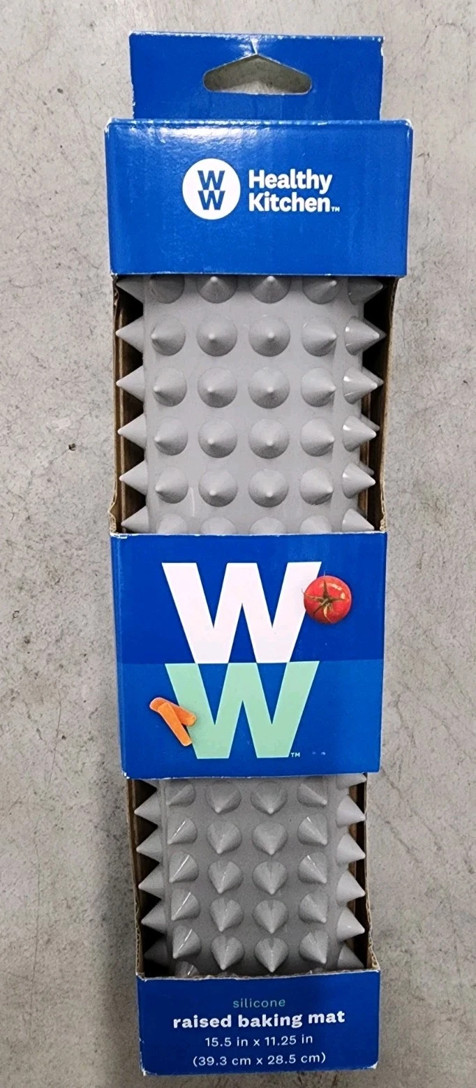 NEW Weight Watchers Healthy Kitchen Silicone Raised Baking Mat 15.5" X 11.25"