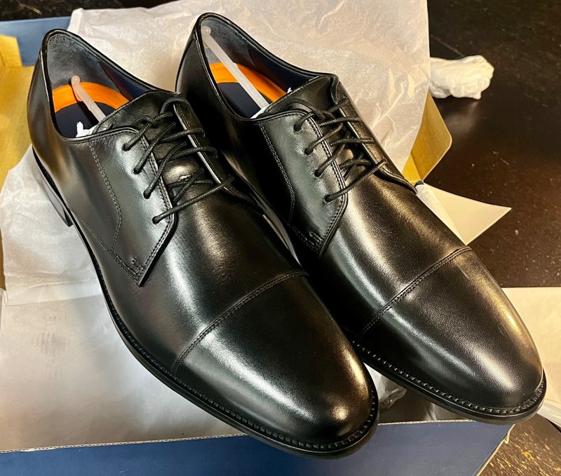 COLE HAAN Men's Lenox Hill Oxford - SIZE: M 11.5W - BLACK.  Brand New!