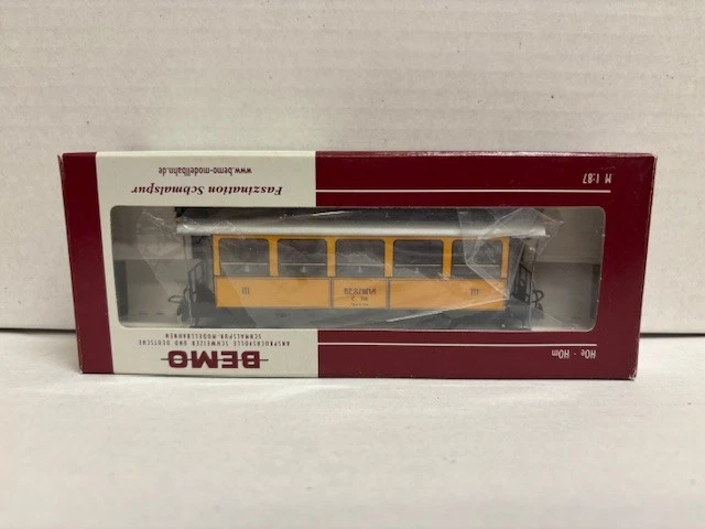 BEMO H0m C 114 Nostalgie-Zweiachser III La Bucunada Bernina 3238 164