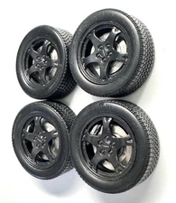 AUTOart Black Wheels And Tires 1/18 HTF !