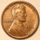 1911-S Lincoln Cent Wheat Penny Scarce Coin Nice Grade Free Shipping!