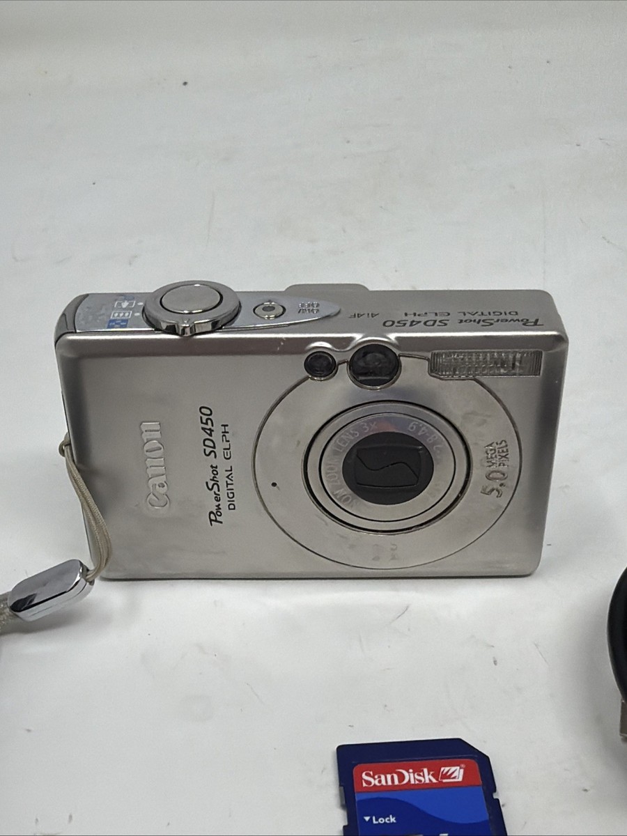Canon PowerShot Digital ELPH SD450 / Digital IXUS 55 5.0MP Digital