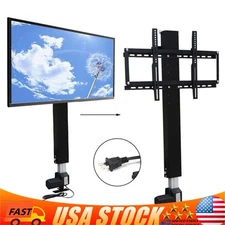 Motorized TV Lift Mount Bracket for26"-57’’ TV Screen+Remote Control 28'' Stroke