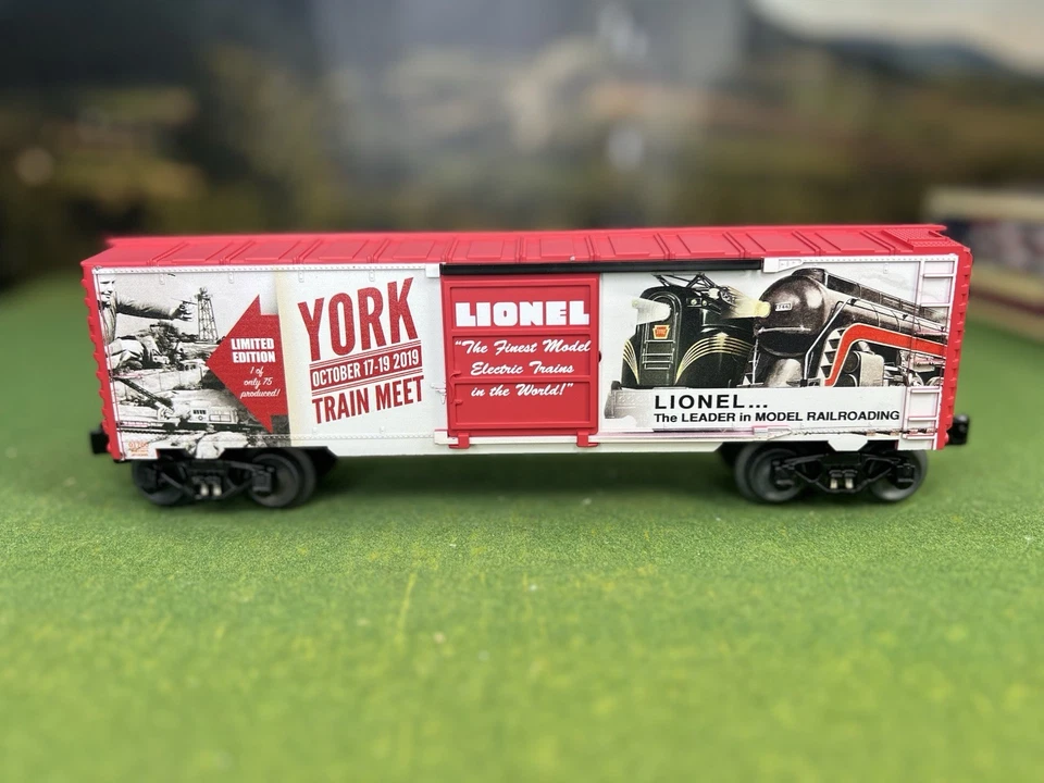 LIONEL 2nd. 2019 YORK BOX CAR 1901700 1 OF 75 SEALED MIB LAST ONE LAST ONE - Image 4 of 4