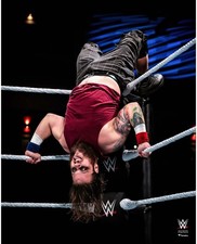 Joe Gacy WWE Unsigned In-Ring Upside Down Photograph