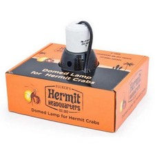 Hermit Crab Domed Lamp 1 Each, Black 5.5 Inches By Flukers