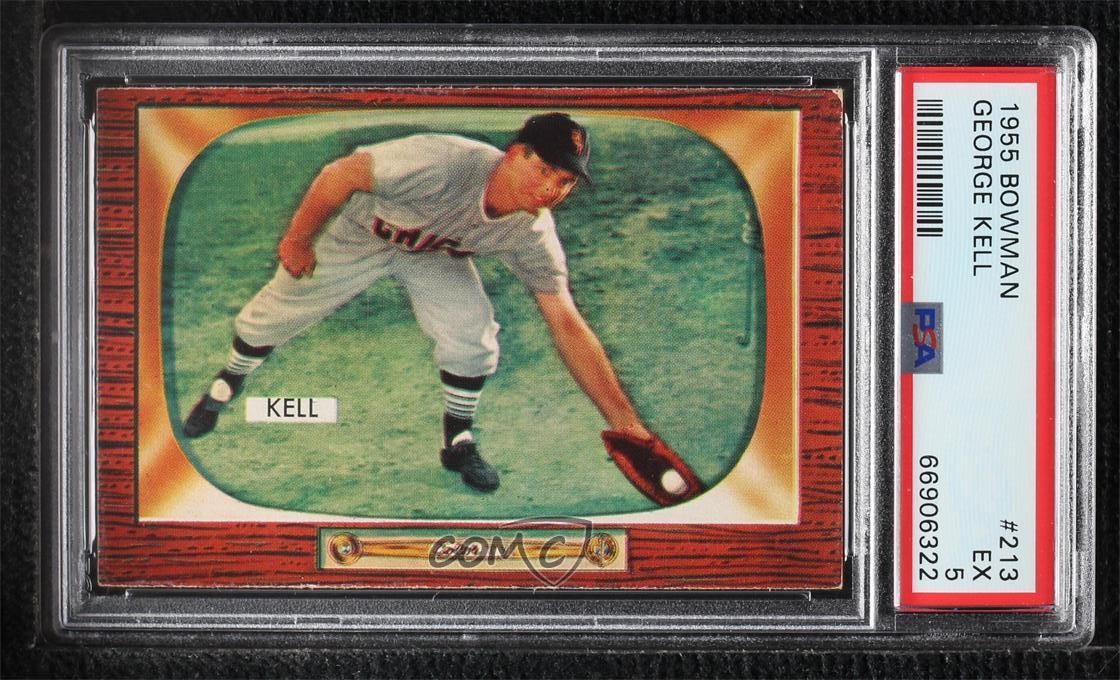 1955 Bowman George Kell #213 PSA 5 HOF 06ws