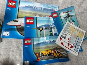 Huge LEGO Plane Lot, Cargo Plane 7734, Airport 3182 - Incomplete - Ships Fast!