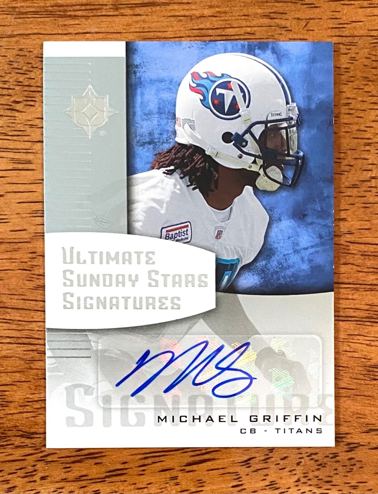 Michael Griffin Ultimate Collection Ultimate Sunday Stars Signatures #SSMG Base