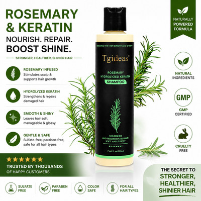 Tgideas root Activating Hair Growth Shampoo  Anti-Hair Loss Shampoo (220ml)