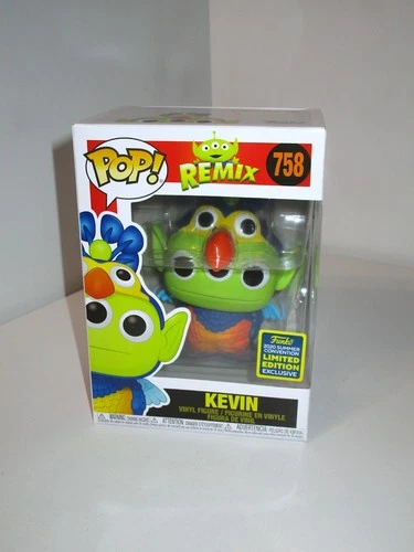 2020 Pixar Toy Story Green Alien Up! Remix Kevin POP Figure #758 Limited Edition
