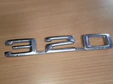 BMW 320 i Rear Trunk Nameplate Emblem 51141869972 OEM