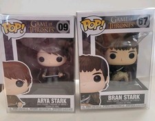 Funko Pop Game Of Thrones ARYA STARK 09  Bran Stark 67 in box protection 