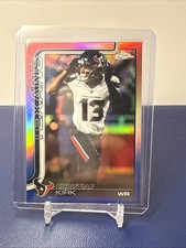 2026 Topps Chrome NFL Christian Kirk Red White & Blue Refractor 117 Color Match