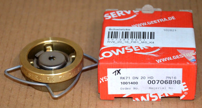 Flowserve RK71 DN 20 HD Rückschlagventil 00706898 NEU OVP