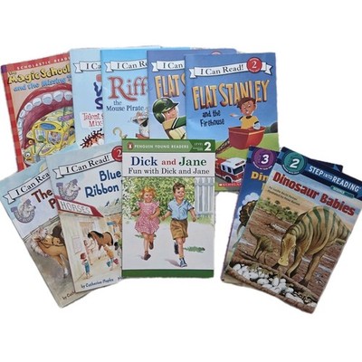 I Can Read & Step Into Reading Set 10 Books Steps 2-3 Early Readers Lot