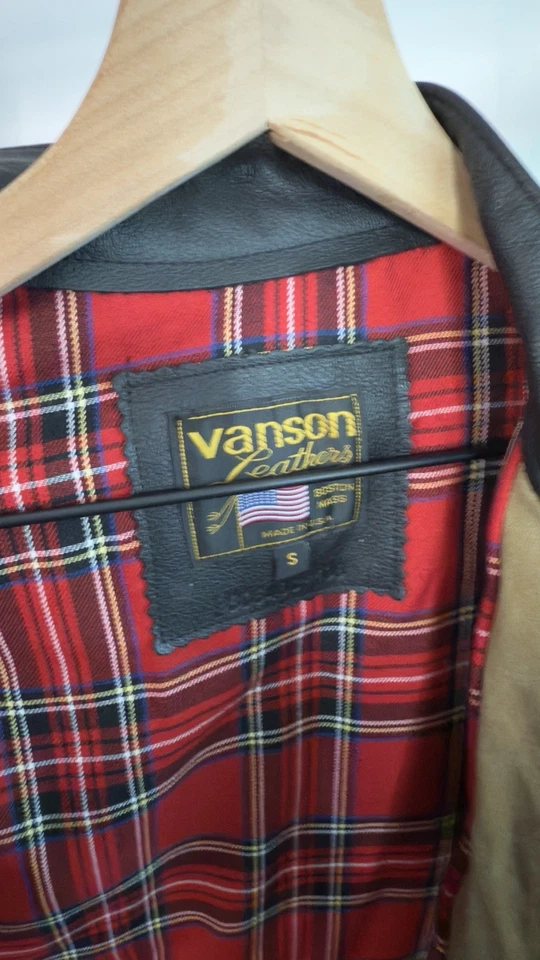 Vanson - Stormer Jacket - Tan Waxed Canvas Men’s Small - Image 4 of 4