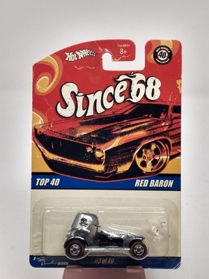 2007 Hot Wheels Since 68 Top 40 Red Baron 3/40
