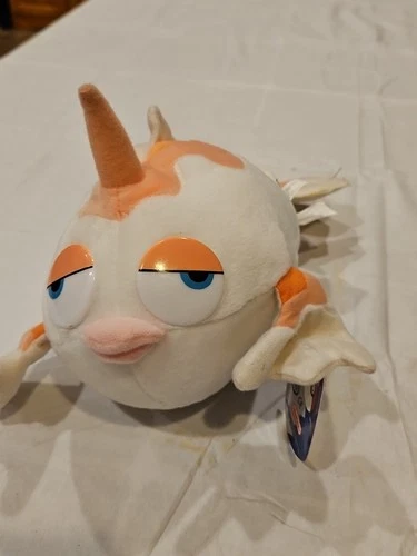New ListingDerpy-looing Goldeen Soft Plush Toy 1999 Vintage Nwt