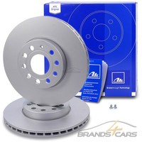 Ate 2X Bremsscheibe Ø288 Vorne FÜR Skoda Karoq Octavia 2 3 4 Vw Caddy 3 4 5