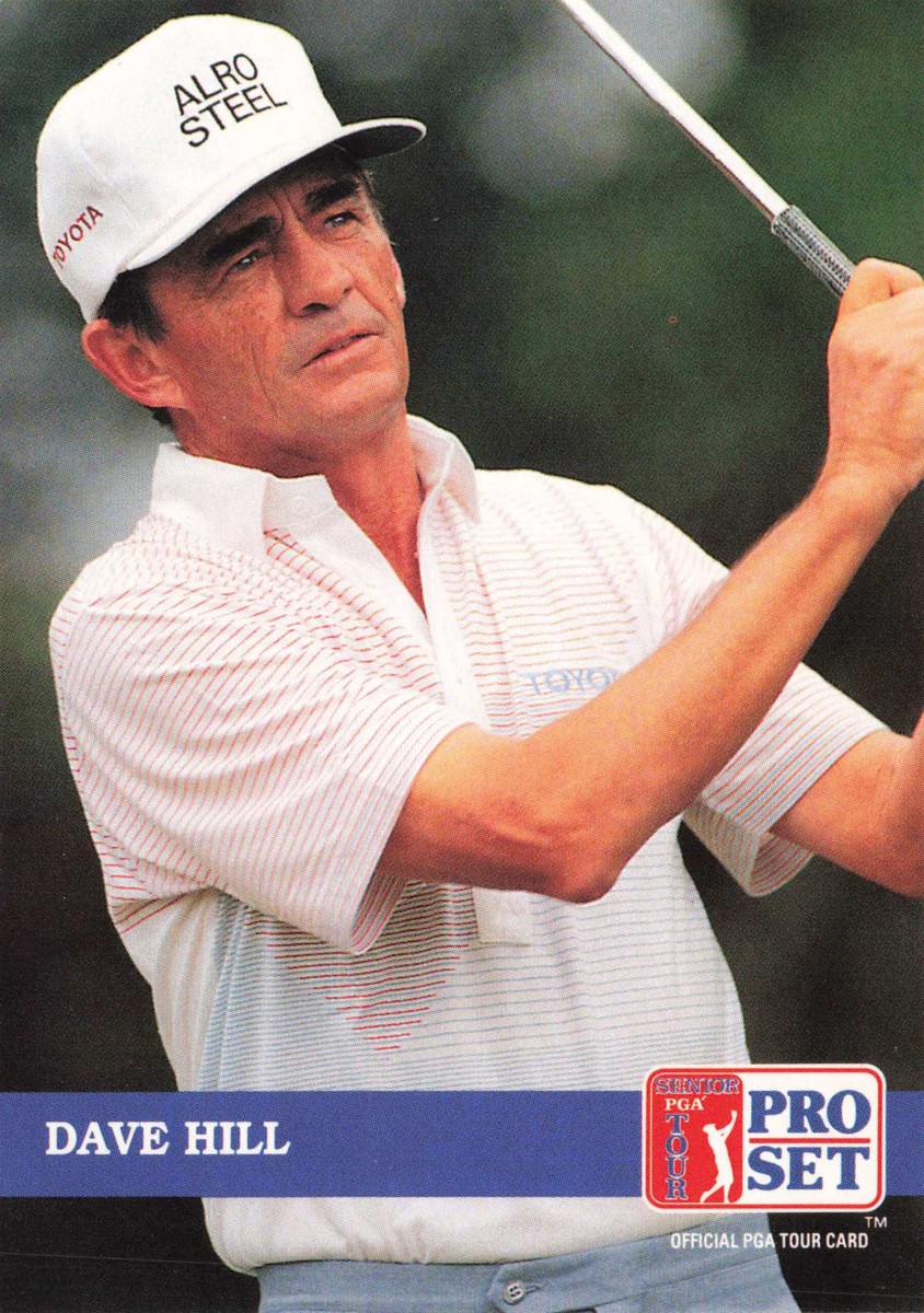 Dave Hill #209 1992 Pro Set PGA Tour Golf