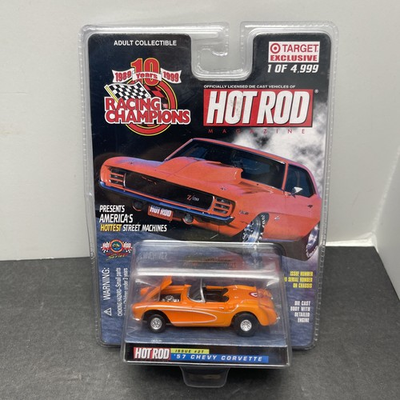 #ad 1999 Racing Champions Hot Rod Magazine Target Store Exclusive 57 Corvette NIP $9.99