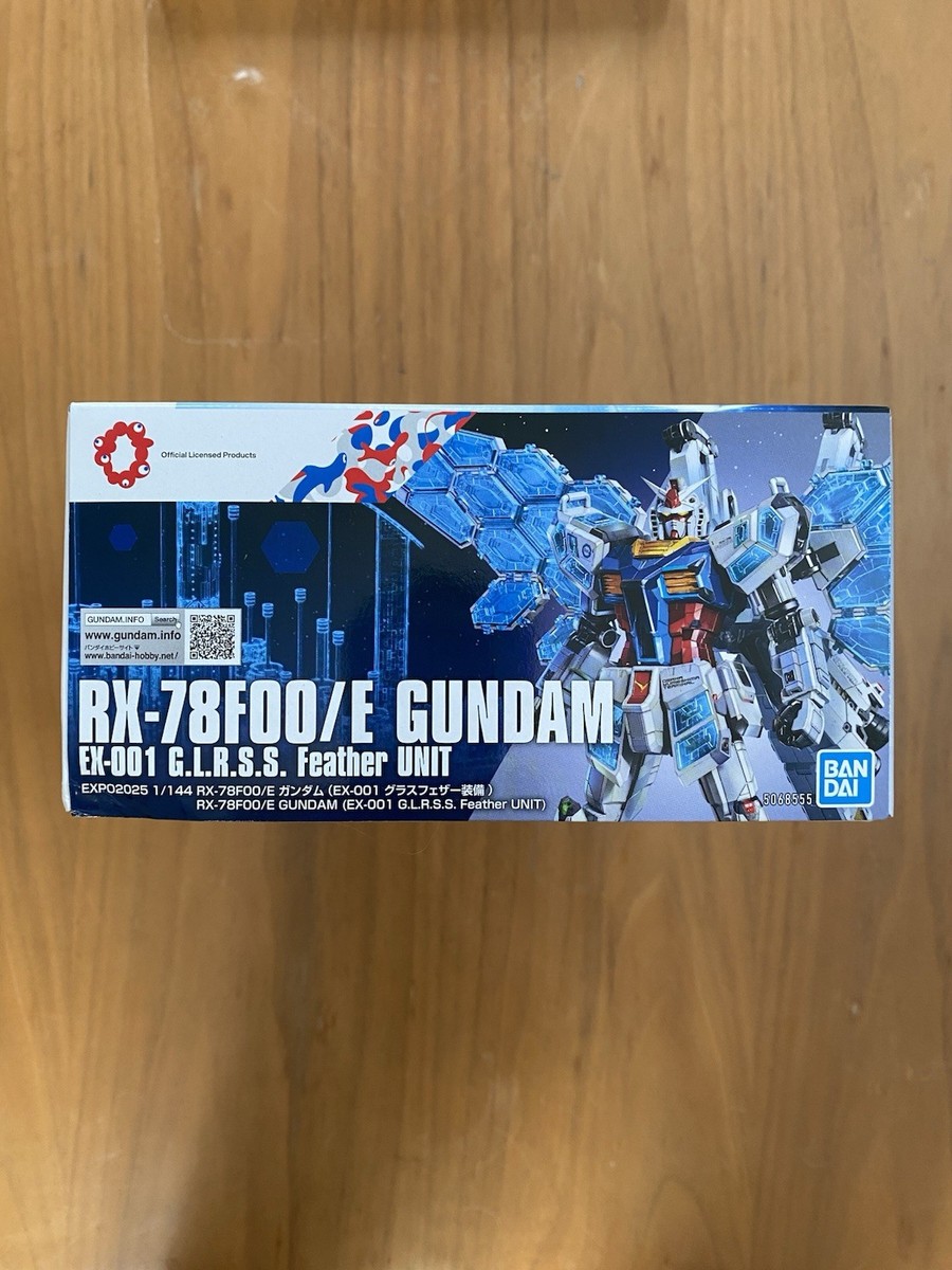 Rare HG 1/144 RX-78F00/E Gundam EXPO 2025 Seven-Eleven Japan