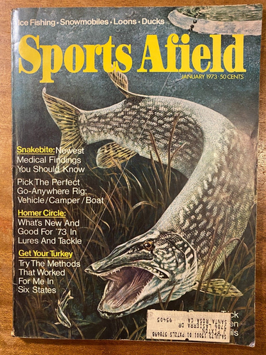 Magazine Sports Afield Outdoor - Mars 1966 - Pêche Et Chasse Vintage