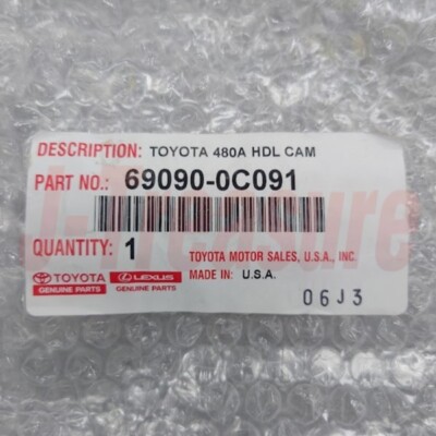 TOYOTA TACOMA TRN245 2016-2022 Genuine Tailgate Handle Assembly