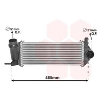 VAN Wezel LadeluftküHler LuftgeküHlt Aluminium FüR Renault Kangoo/Grand Kangoo