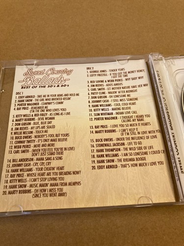40 Songs Sweet Country Ballads Best of the 50's & 60's (CD, 2018, Imperitone UK) - Bild 3 von 6