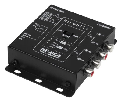 4-Channel Haut à Bas Niveau Convertisseur Avec D'Addition Fonction Fin Son 2021 - Photo 1/4