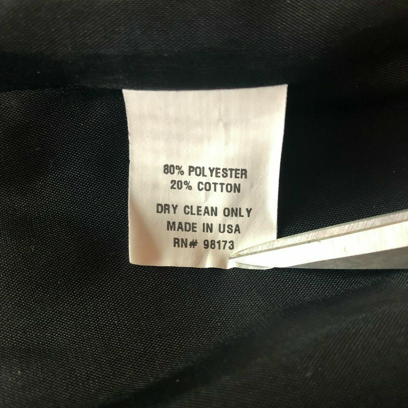 Worth Black & Silver Geometric Pattern Collared C… - image 9