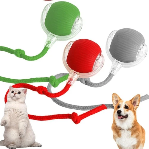 Automatic Rolling Ball Smart Pet Toy Electric Self-Moving Cat Dog Kitten Game US - Picture 22 of 37