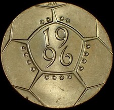 UK 2 Pounds 1996 Elizabeth II UEFA Euro 1996 England '96 Coin WCA MB1996
